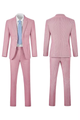 Men’s Striped Formal Suit Set | Two Piece