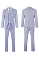 Men’s Striped Formal Suit Set | Two Piece