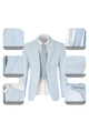 Men’s Striped Formal Suit Set | Two Piece