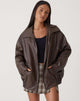 Women’s Oversized Jacket | Zip-Up