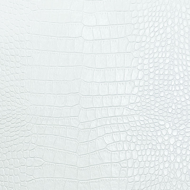 Gregor - Slim-fit Crocodile Print Leather Jacket